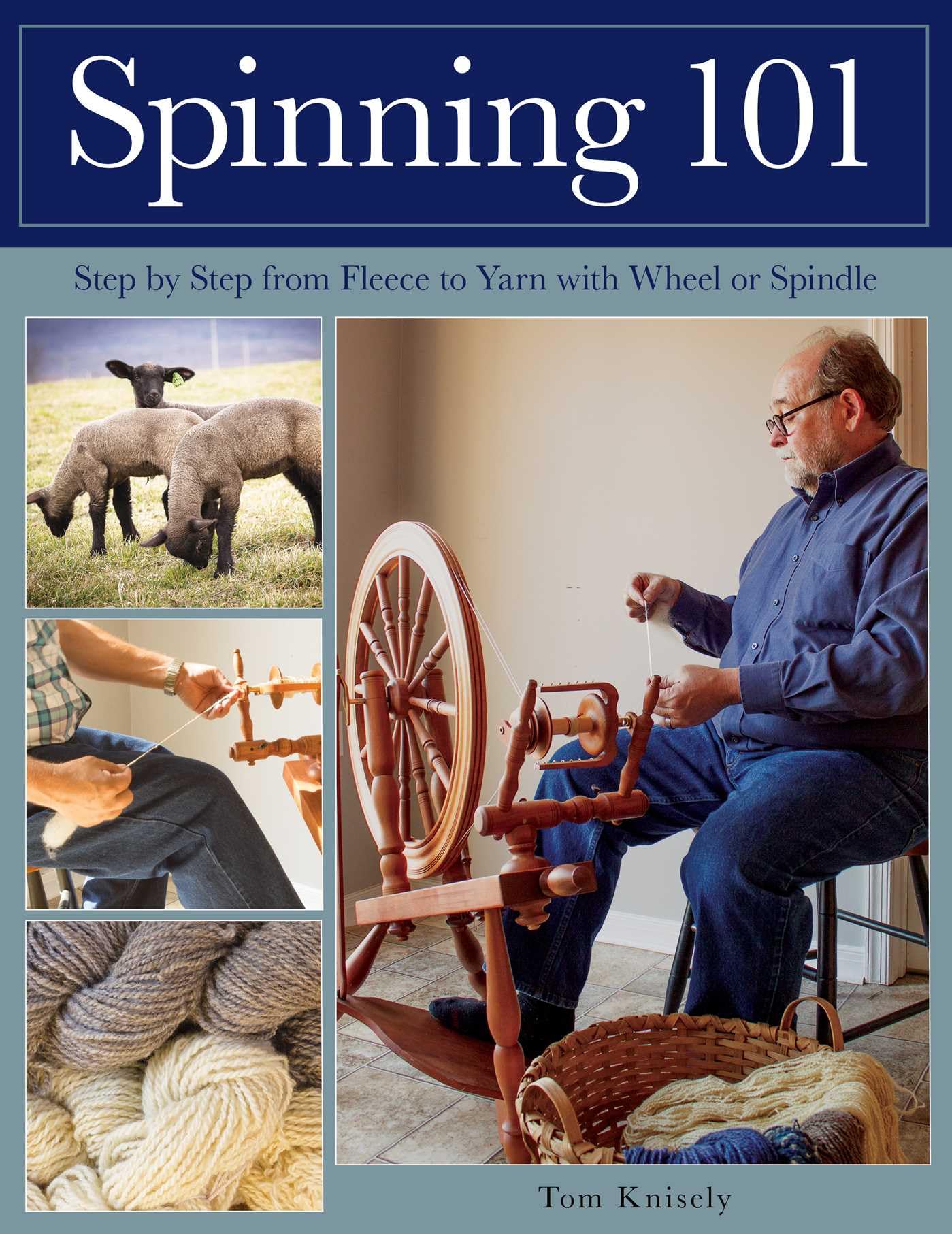 Spinning 101: Step by step from fleece to yarn with wheel or spindle