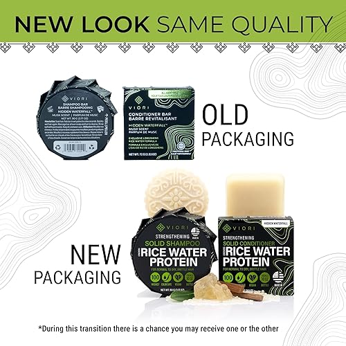 Miniatura 9 de VIORI Hidden Waterfall barra champú hecha a mano agua de arroz Longsheng y agentes naturales sin residuos sulfatos parabenos crueldad o ftalatos pH