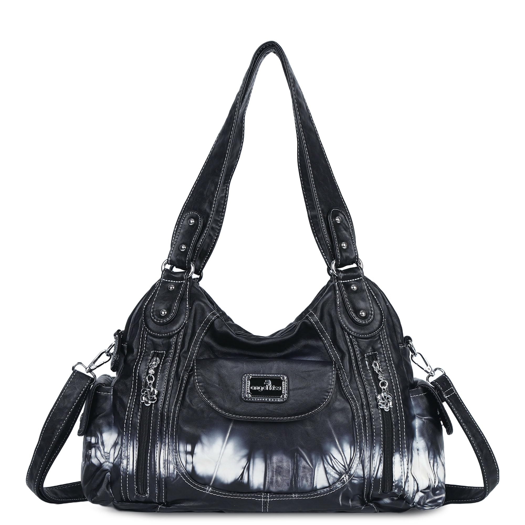 Sac A Main Femmes Rouge Sac à Bandoulière D'épaule Fourre-Tout Sac 6pcs - SAC31