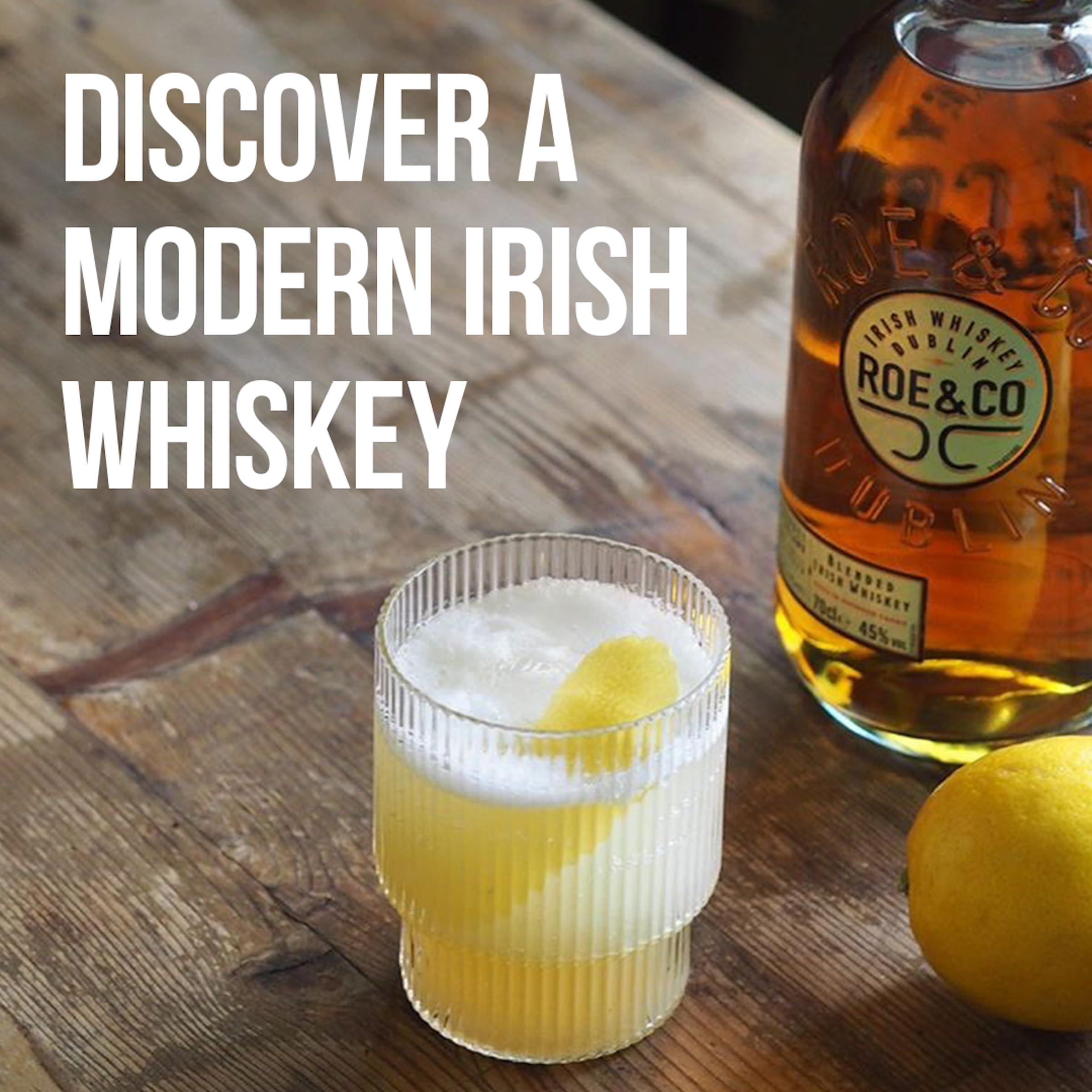 Roe & Co, Whisky iIrlandés de mezcla, 700 ml