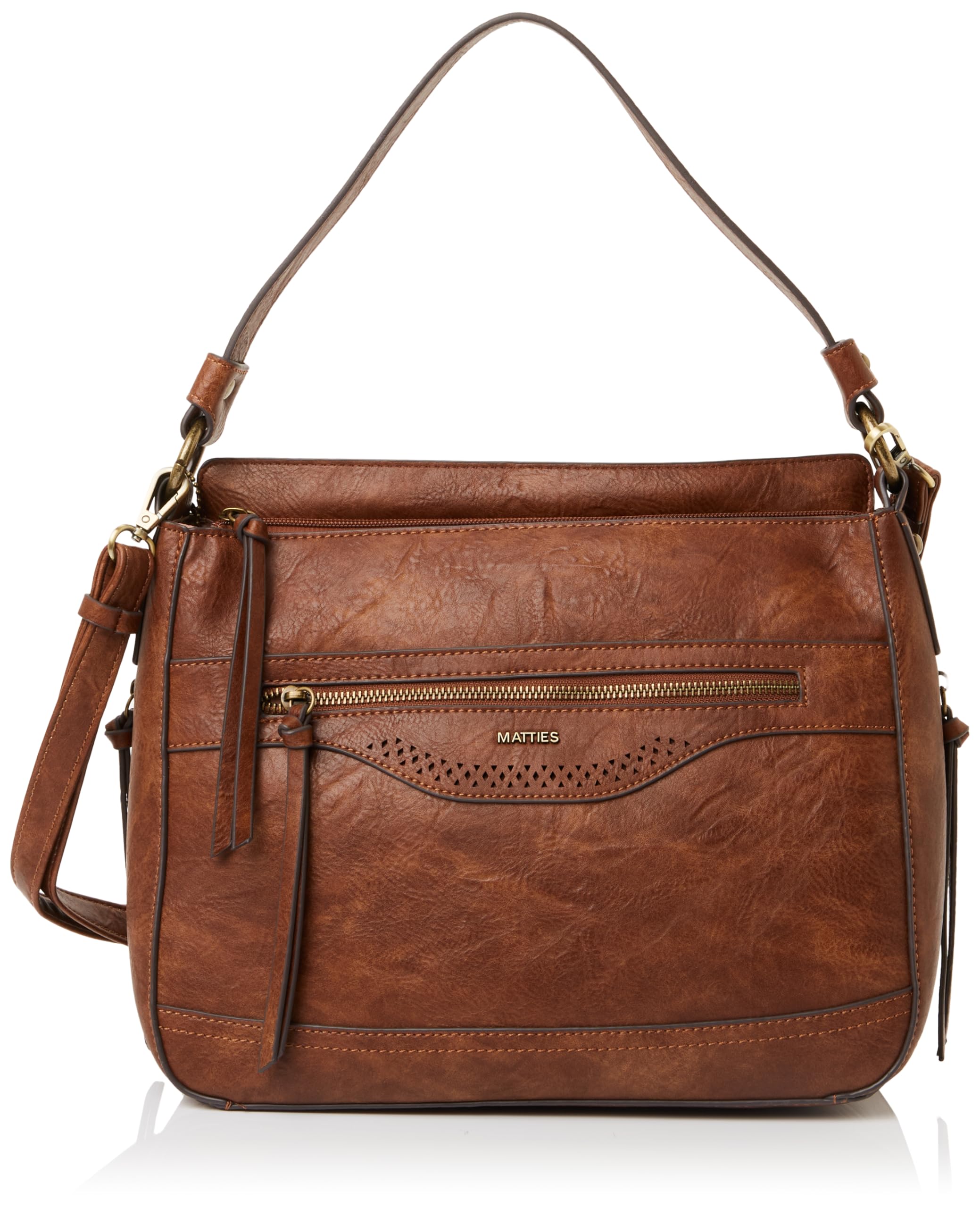 MATTIES Women's Savana BOLSOS, Marrón, 12cm x 32cm x 24cm