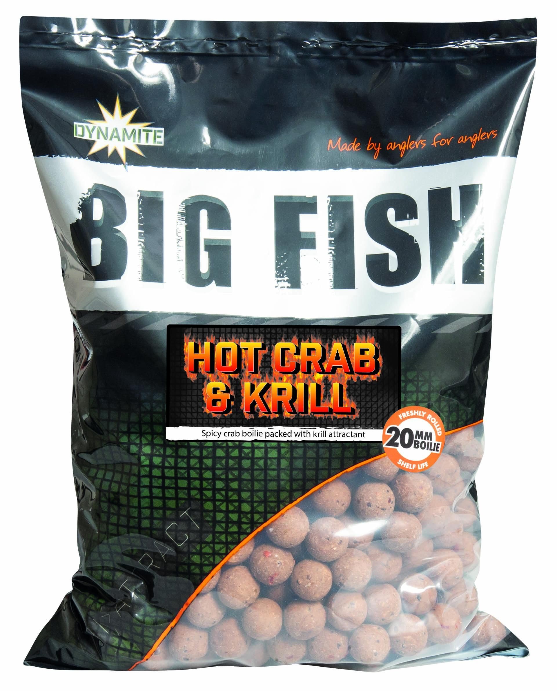 Dynamite Baits Big Fish Hot Crab & Krill (20mm - 1.8kg)