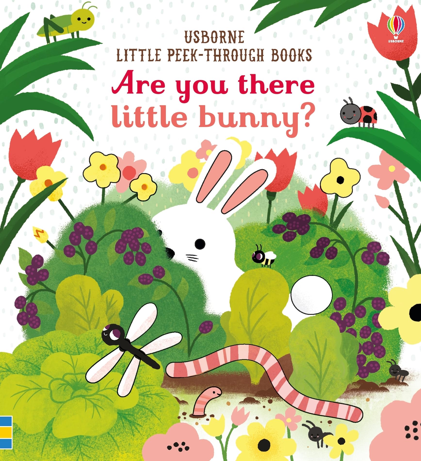 Are you there little Bunny: A Hide-and-Seek Interactive Book Featuring Fun Activities with Little Bunny, Perfect for Easter (Little Peek-Through Books)