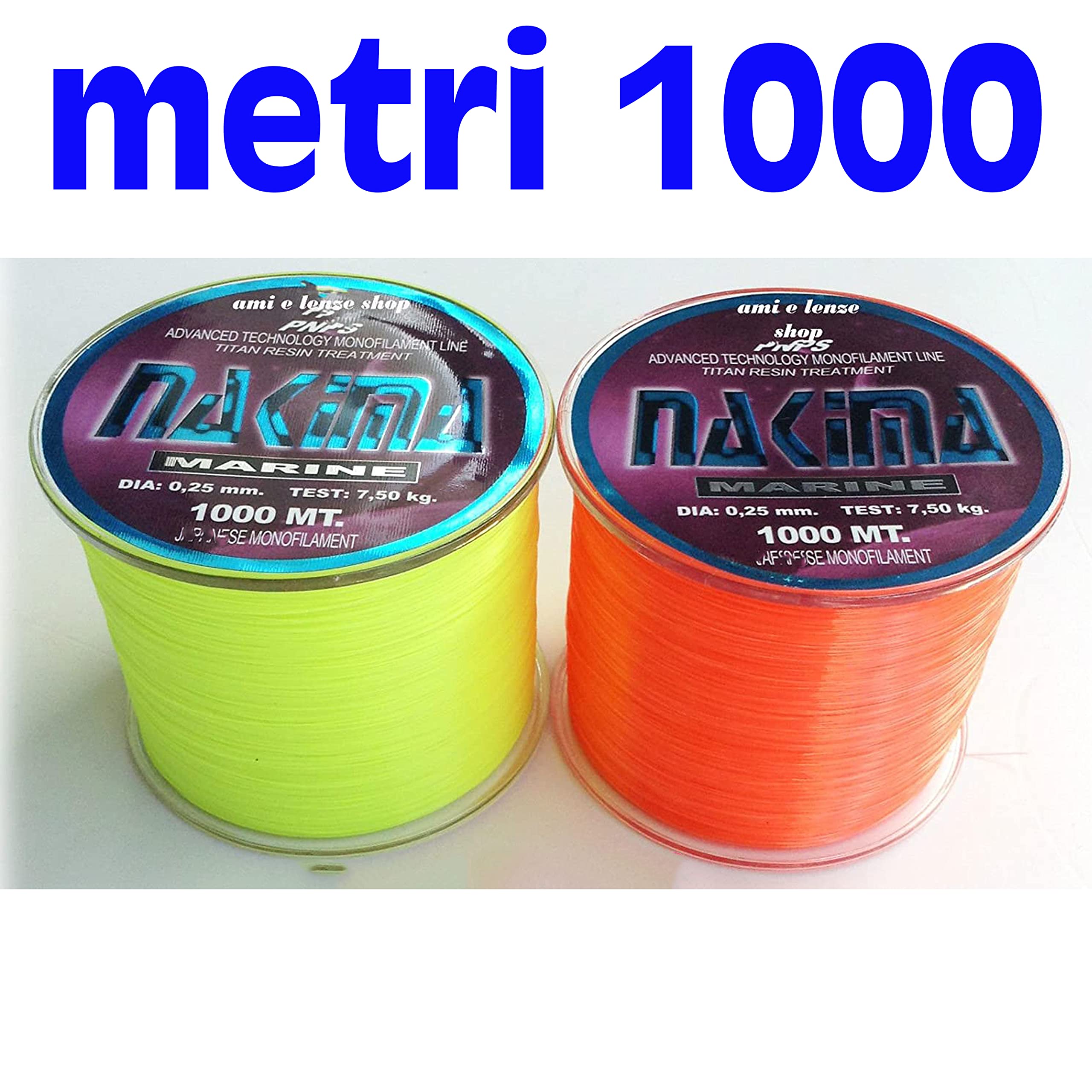 Filo Da Pesca Colorato - 1000 Metri, Giallo Arancione | Per Mulinello, Mare, Surfcasting - Foto 11
