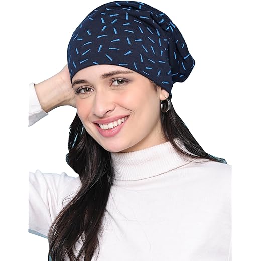 Mack Jonney Cotton Regular Fit Beanie Cap Free Size