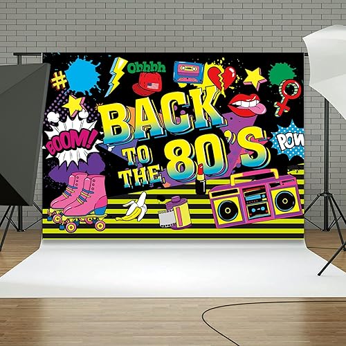 Miniatura 4 de Divertidas decoraciones de cumpleaños, 7 x 5 pies  I'm Not Old I'm Classic telón de fondo divertido de cumpleaños para automóvil clásico, cartel