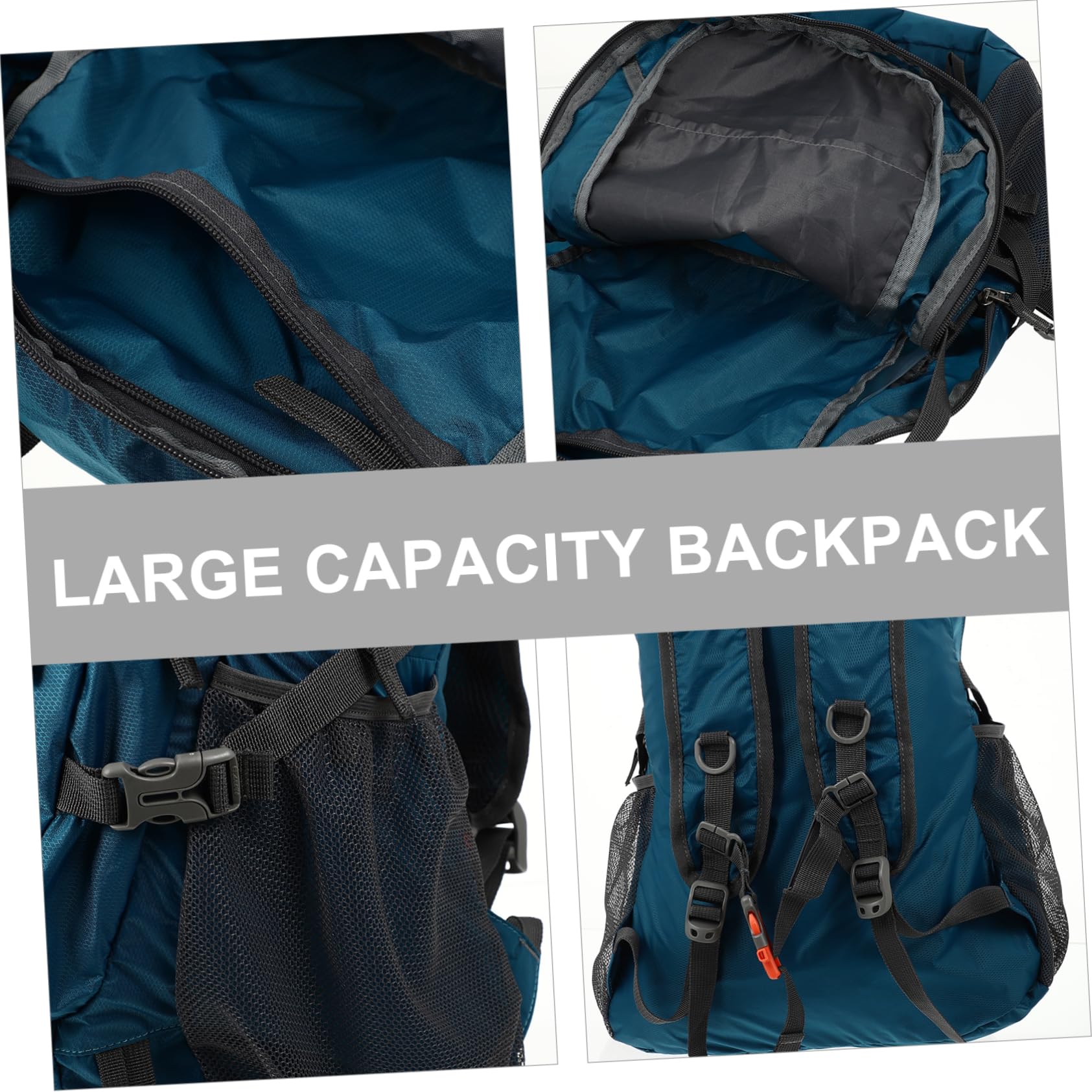 SUPVOX Zaino Pieghevole in Nylon Zaino Arrampicata e Professionale capacità e Portatile per Escursionismo e all