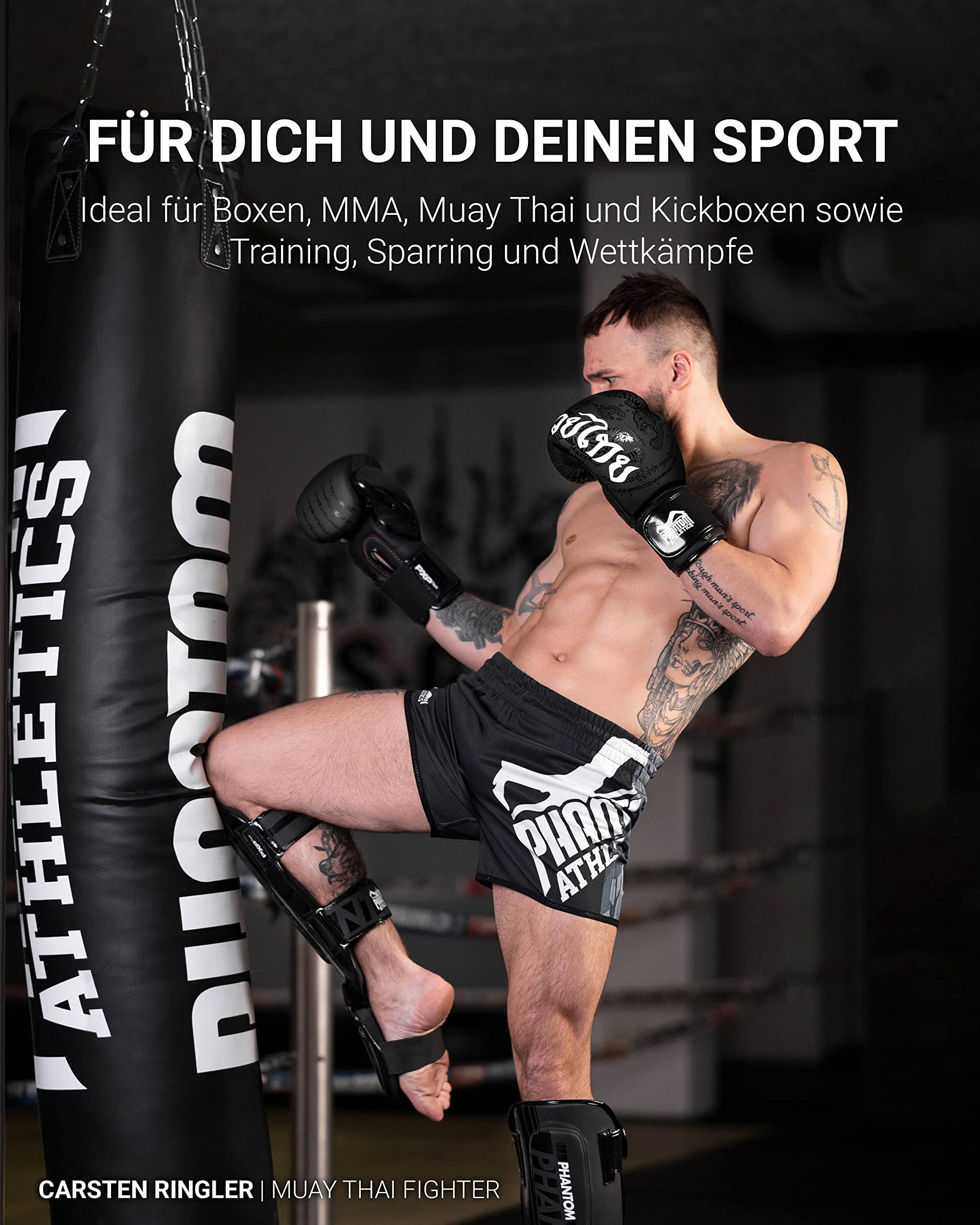 Phantom Fight Squad Guantes de Boxeo Tailandeses para Hombre