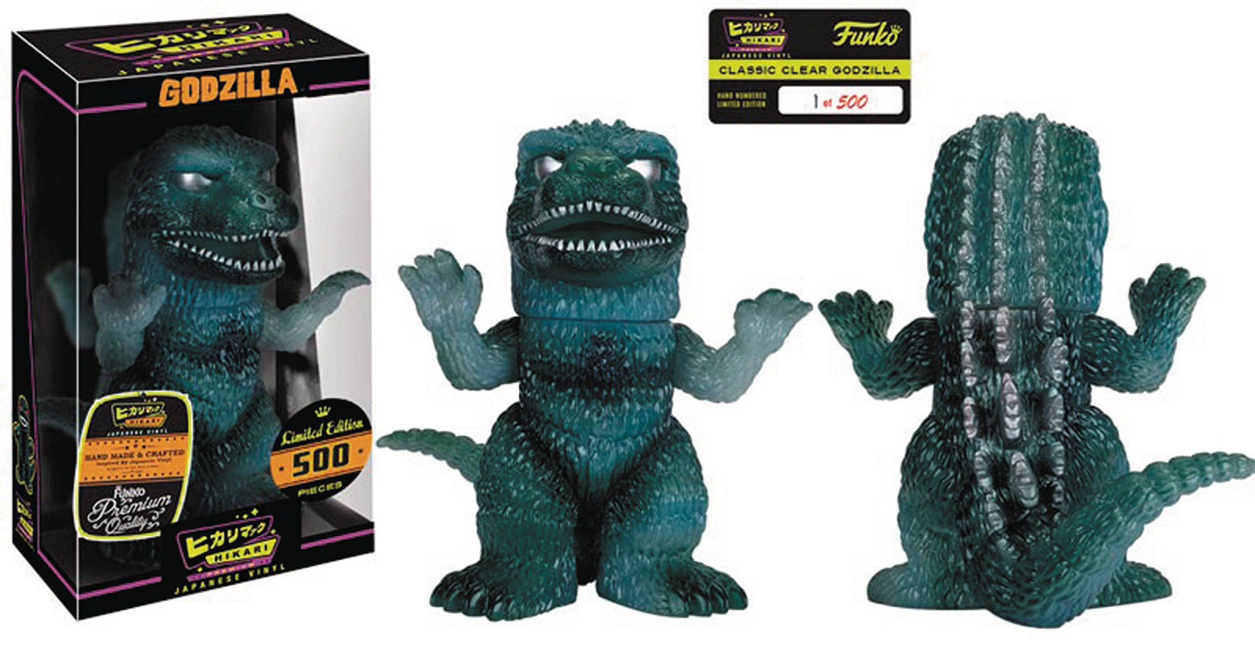 Amazon.com: Funko 7631 Hikari Classic Clear Godzilla Action Figure