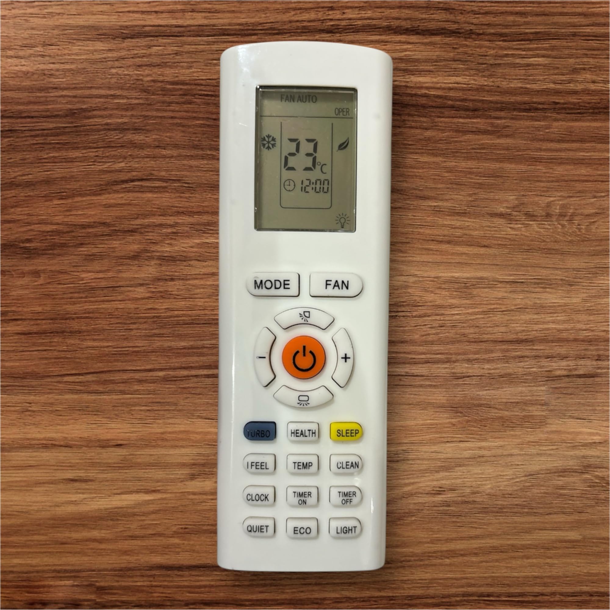 Sanavya® AC Remote Control - Compatible Replacement for Split & Window Air Conditioners - Replicates Genuine Remote Functions (Orient ac Remote Split/Window) 2