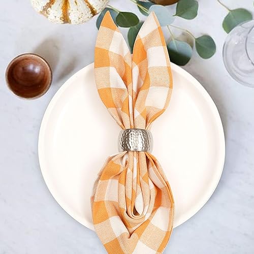 Miniatura 110 de Servilleta de tela de algodón de 18 x 18 pulgadas, color azul, servilletas de uso diario, servilletas de algodón, servilletas de boda, servilletas