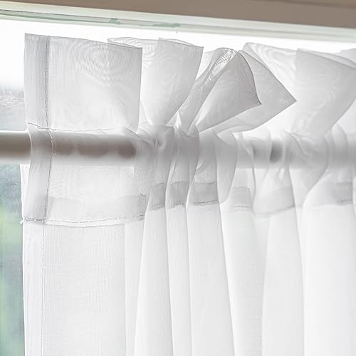 Miniatura 5 de Aquazolax - Cortinas de gasa para puertas francesas, cortinas para ventanas