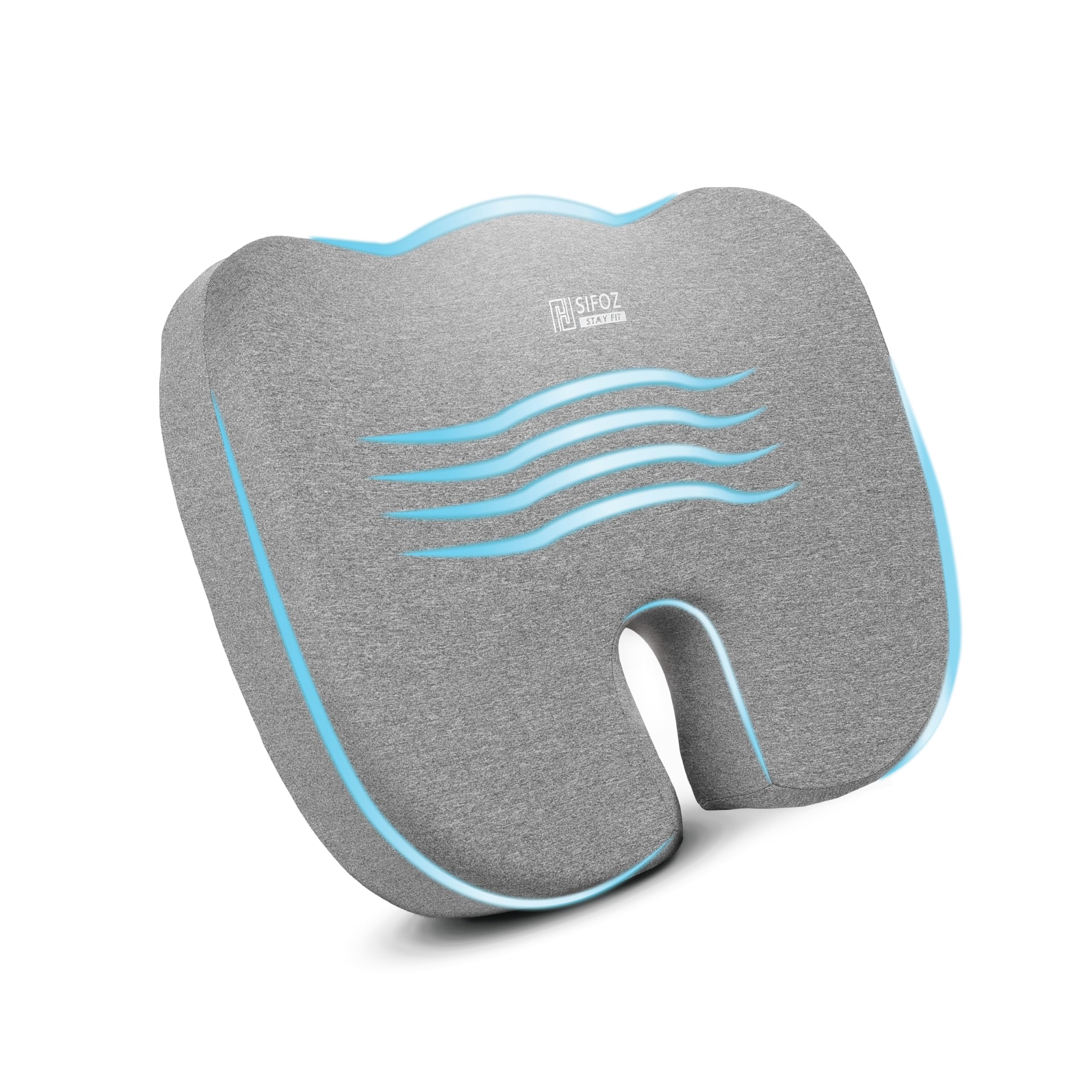 Sifoz Ultimate Comfort Chair Cushion for Sitting, Memory Foam Coccyx Seat Cushion Relieves Tailbone, Sciatica, & Back Pain - Ideal for Office, Home, Car, Chair & Wheelchair (B0D9M75CH1) Amazon Price History, Amazon Price Tracker
