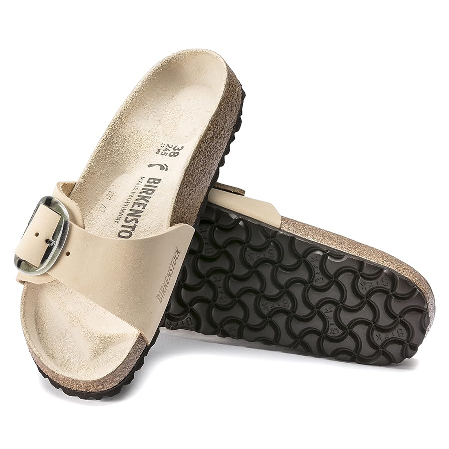 ♡新品タグ付 BIRKENSTOCK Madrid Big Buckle 38♡ Amazon.com: Birkenstock Madrid Big Buckle Almond Nubuck N 38