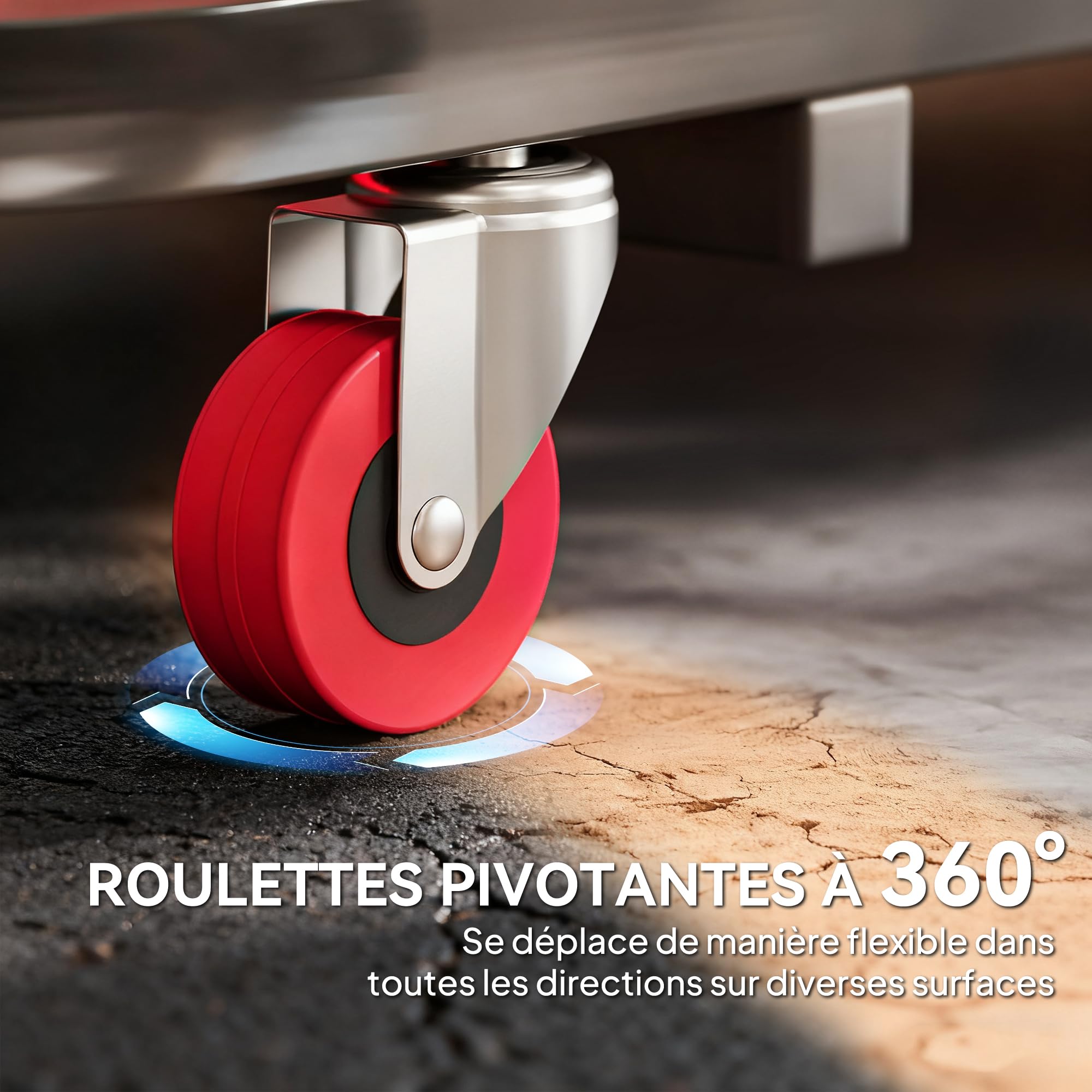 HOMCOM Planche à roulettes de Montage 2 en 1 Pliable en Z 150 kg 6 Roues | Chariot de Visite Mécanicien, Rotation à 360°, Tabouret d'Atelier, Assise Couchée, Rogue, Plateau Mecanicien Roulant