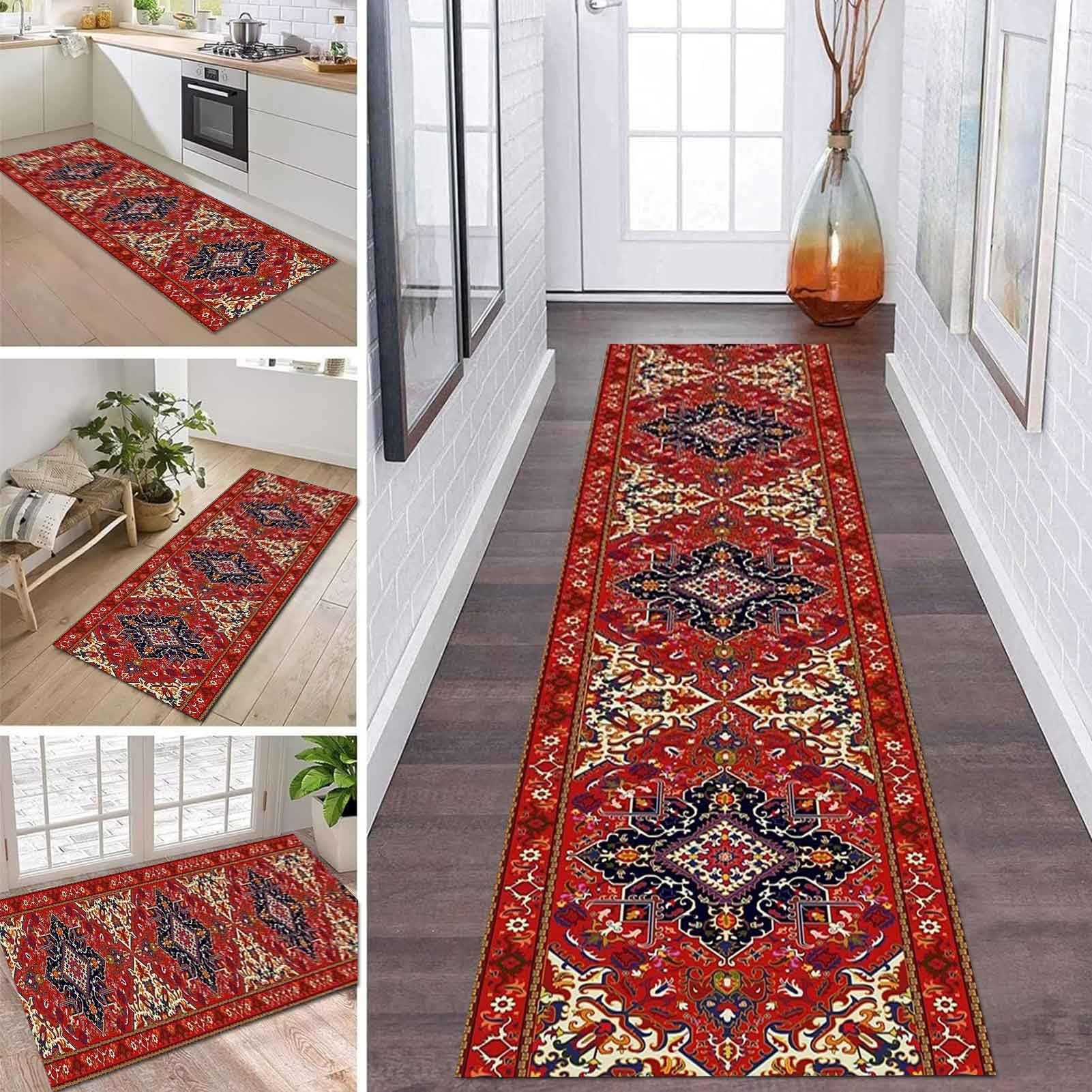 Tapis étroit de couloir pour protéger un sol des rayures