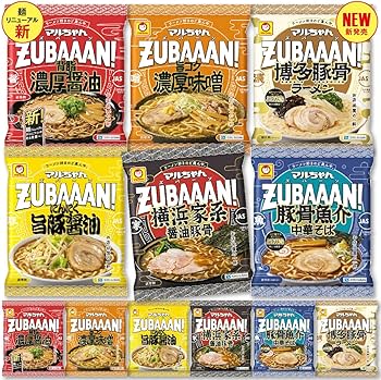 Amazon.co.jp: マルちゃん ズバーン ラーメン 東洋水産 ZUBAAAN