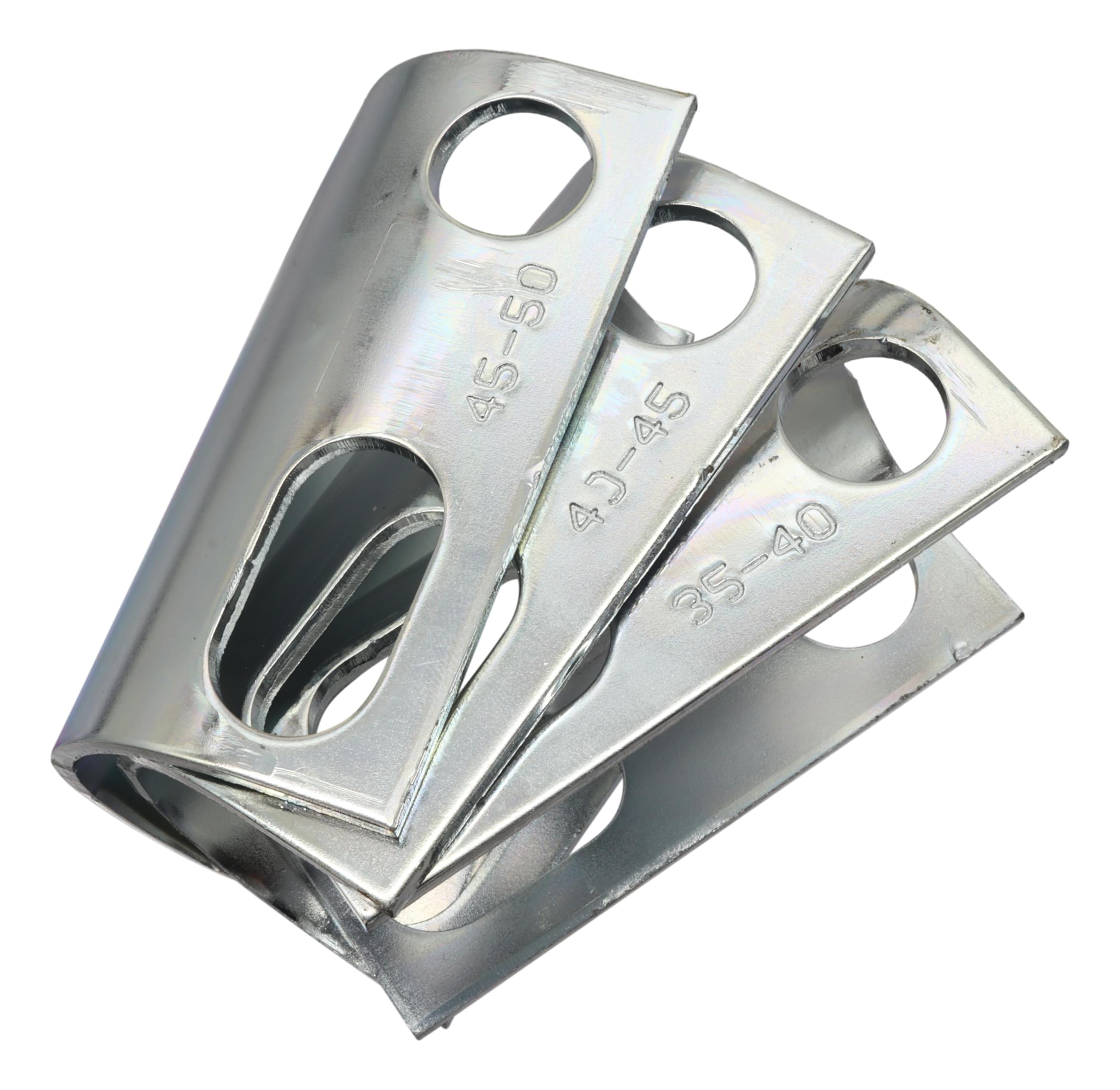 SPP Acoplamiento de bola universal hasta 1300 kg TIPO ZSK 1300 C 35-50 mm tubo redondo perforación 12/12 mm horizontal y cruz