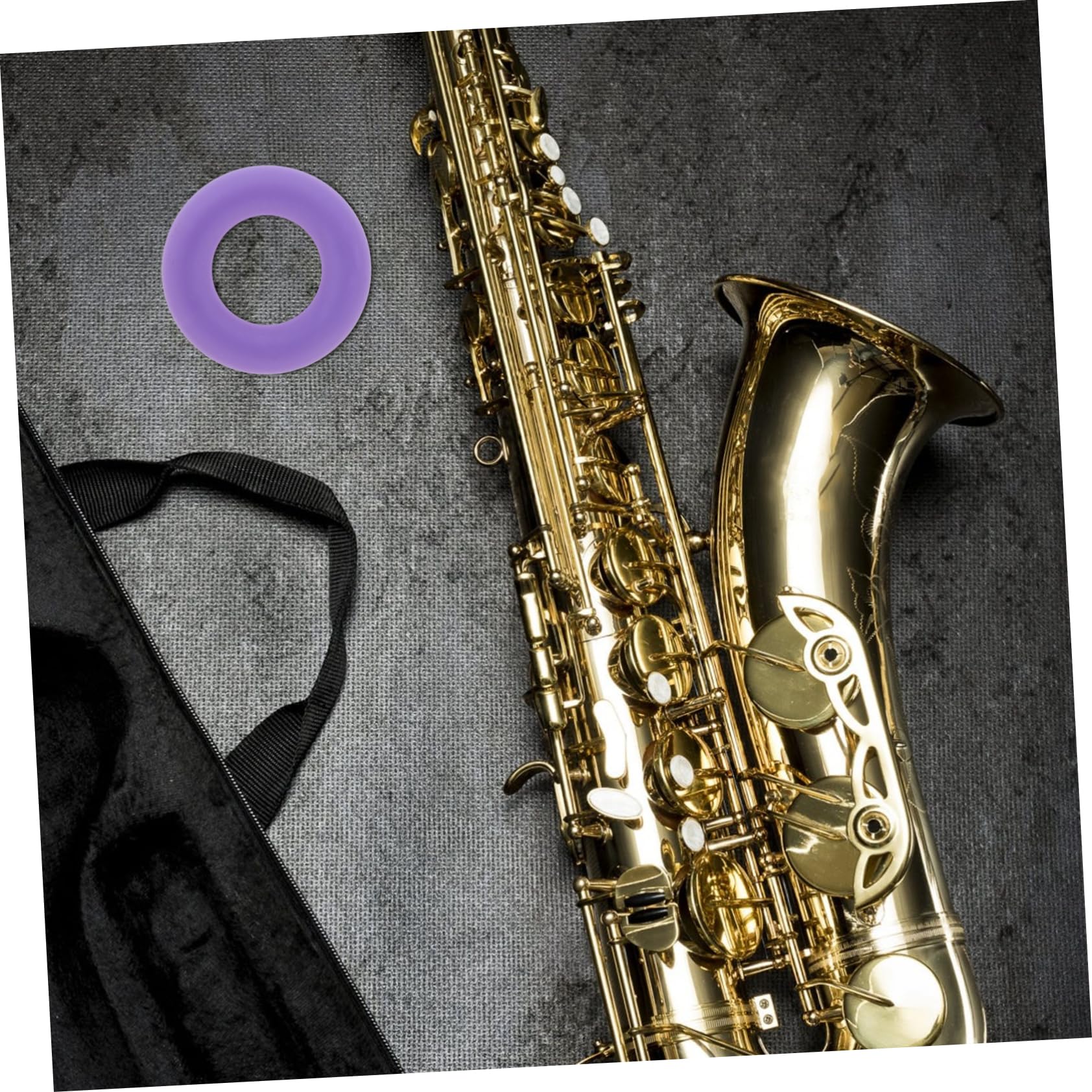 ibasenice Lot De 5 Sourdines De Saxophone De Petite Taille En Silicone Faciles À Installer Pour La Pratique Du Saxophone Et Lutilisation À Domicile