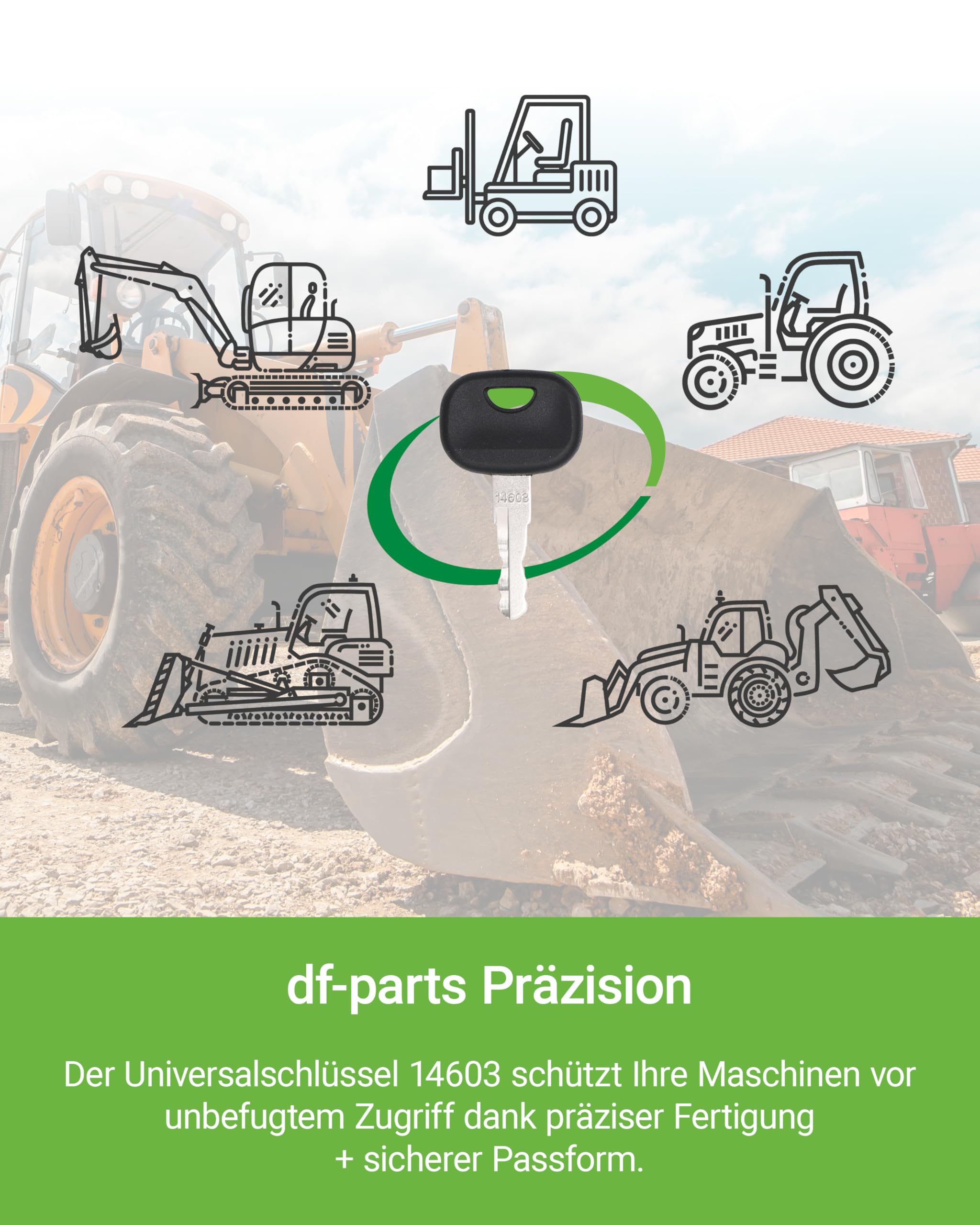 10er-Set Baumaschinen-Zündschlüssel 14603 – Inkl. 10 Schlüsselanhänger, Für Traktor, Bagger, Radlader, Gabelstapler Traktor Schlüssel Bagger 10er-Set Baumaschinen-Zündschlüssel 14603 – Inkl. 10 Schlüsselanhänger, Für Traktor, Bagger, Radlader, Gabelstapler Traktor Schlüssel Bagger