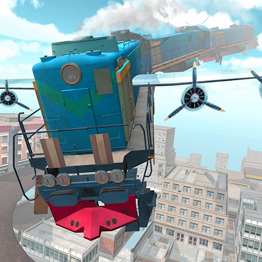 USA Flying Tourist Train Simulator Pro : Passenger Transporting Metro ...