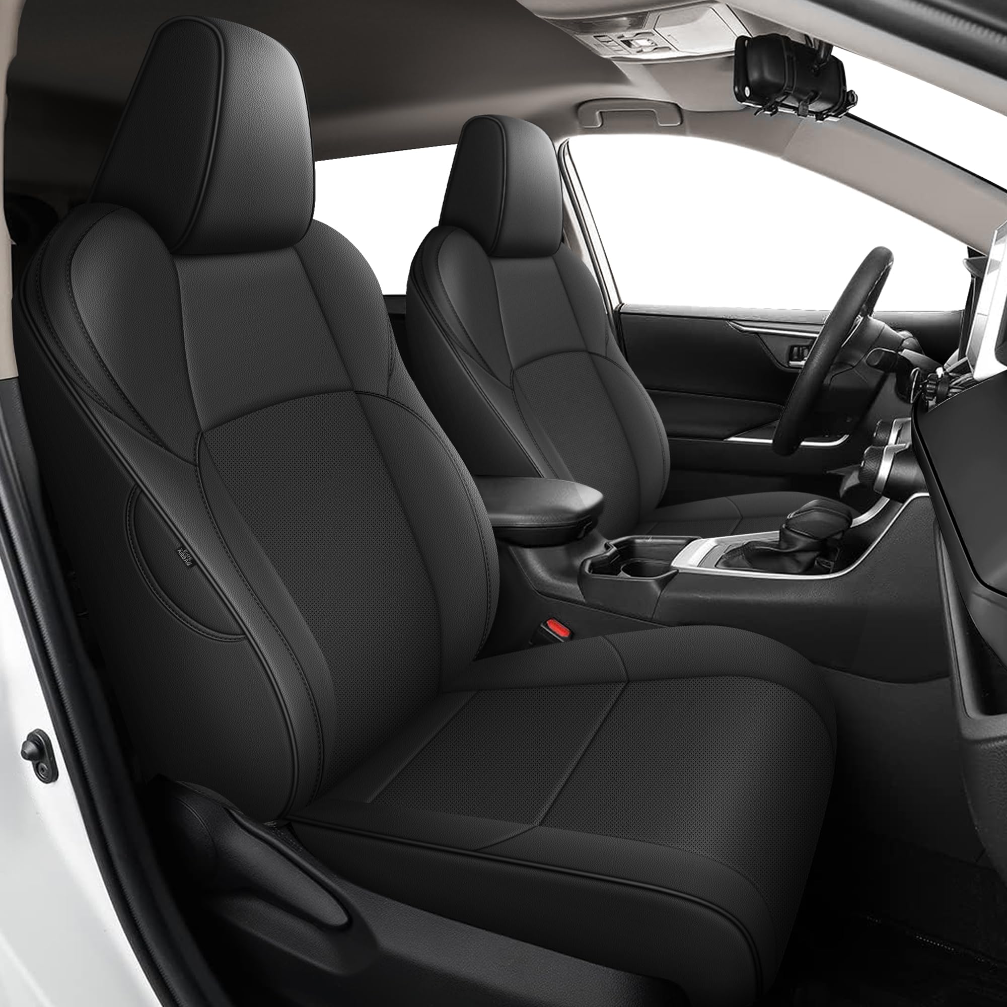 AOMSAZTO Custom Fit Seat Covers for Toyota bZ4X XLE Limited 2023-2026 Black