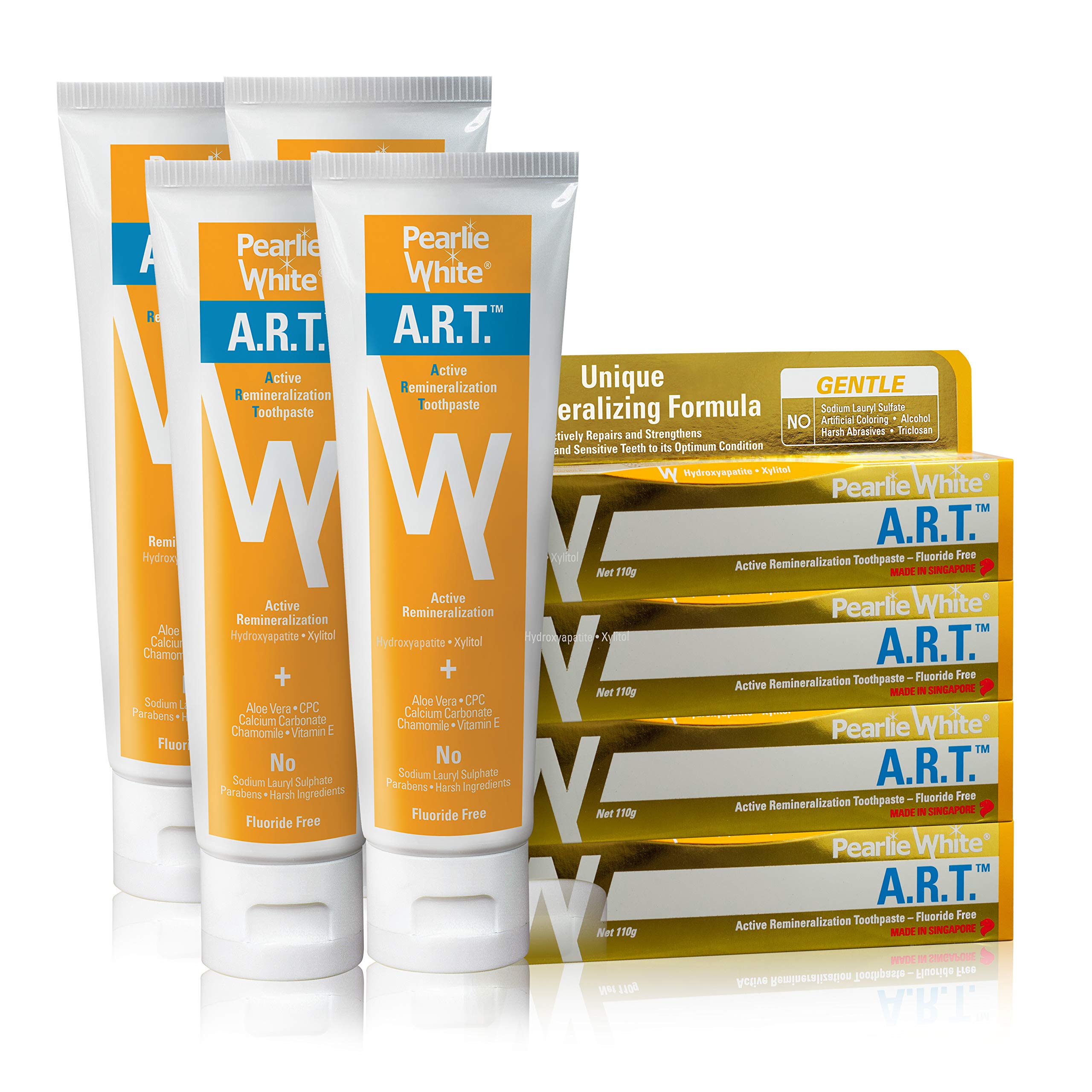 Buy Pearlie WhiteActive Remineralization Fluoride Free Toothpaste 3