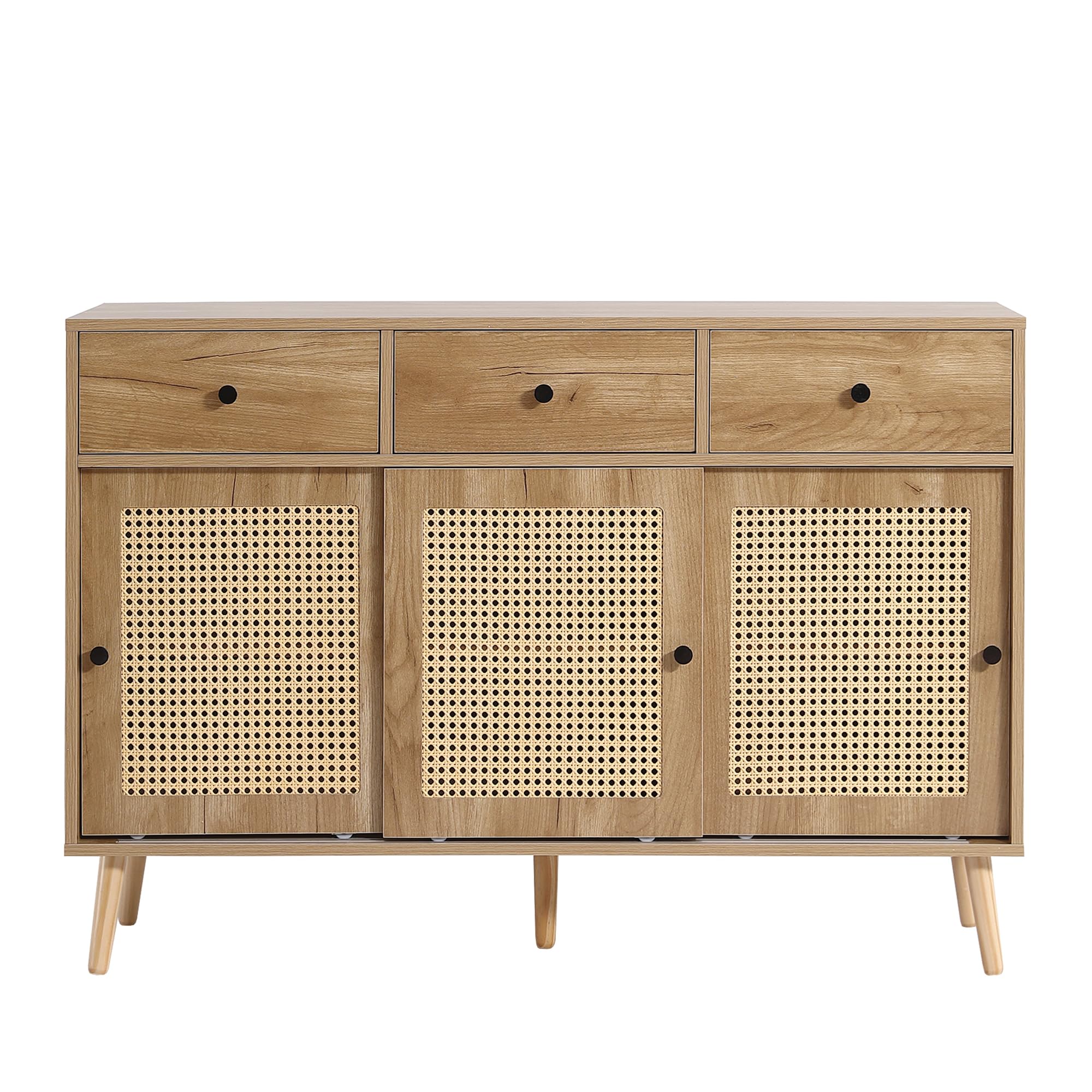 Amazon｜キャビネット 引き出し付き 大容量 サイドボード チェスト