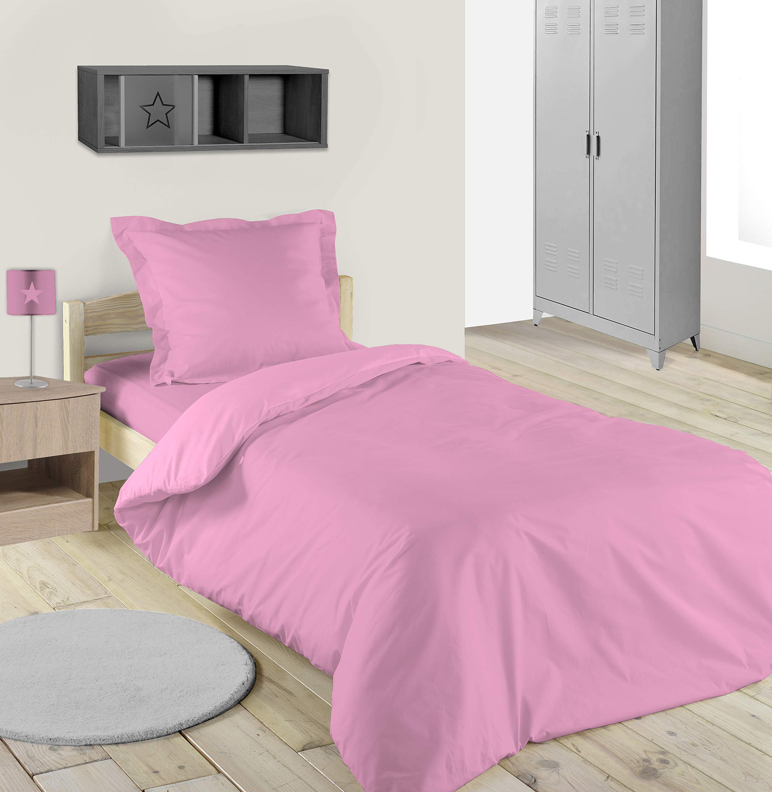 Lovely Casa Alicia Flamingo Pillowcase 50 x 80 cm, Flamant, Standard - Image 2
