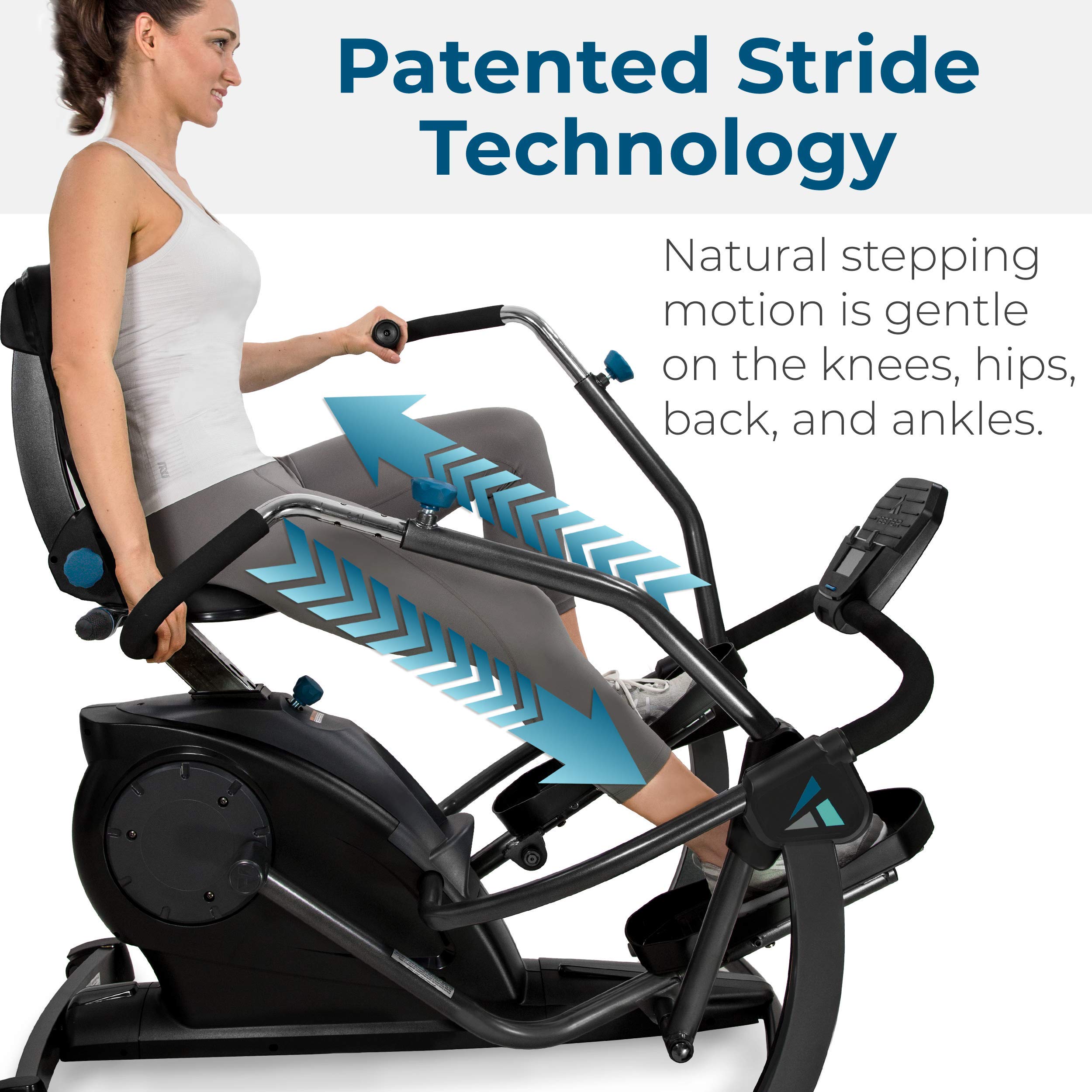 Teeter FreeStep Recumbent Cross Trainer 