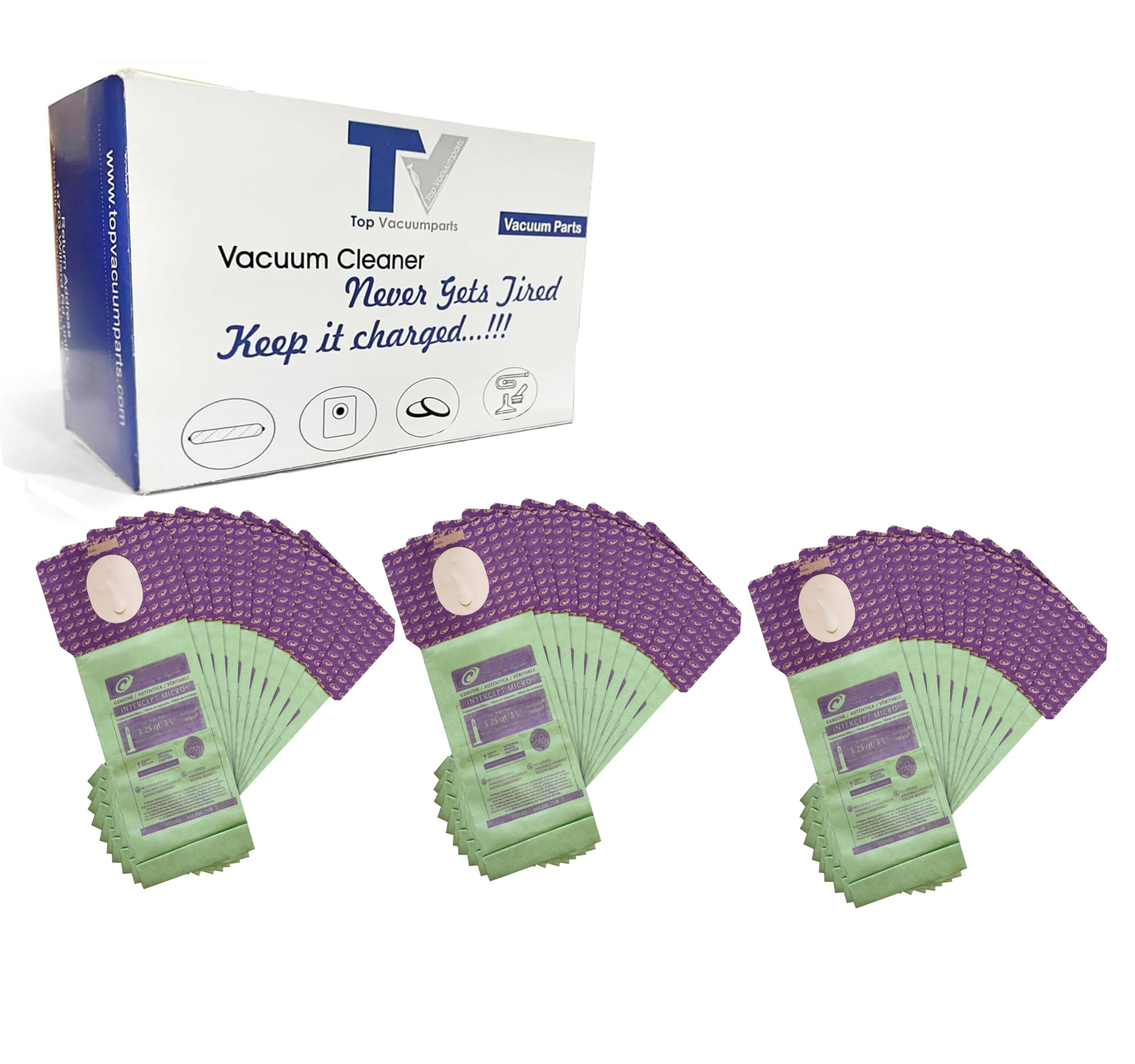$hi￡∮iё Amazon.com - 30 Pack 103483 Micro Filter Vacuum Bags Compatible