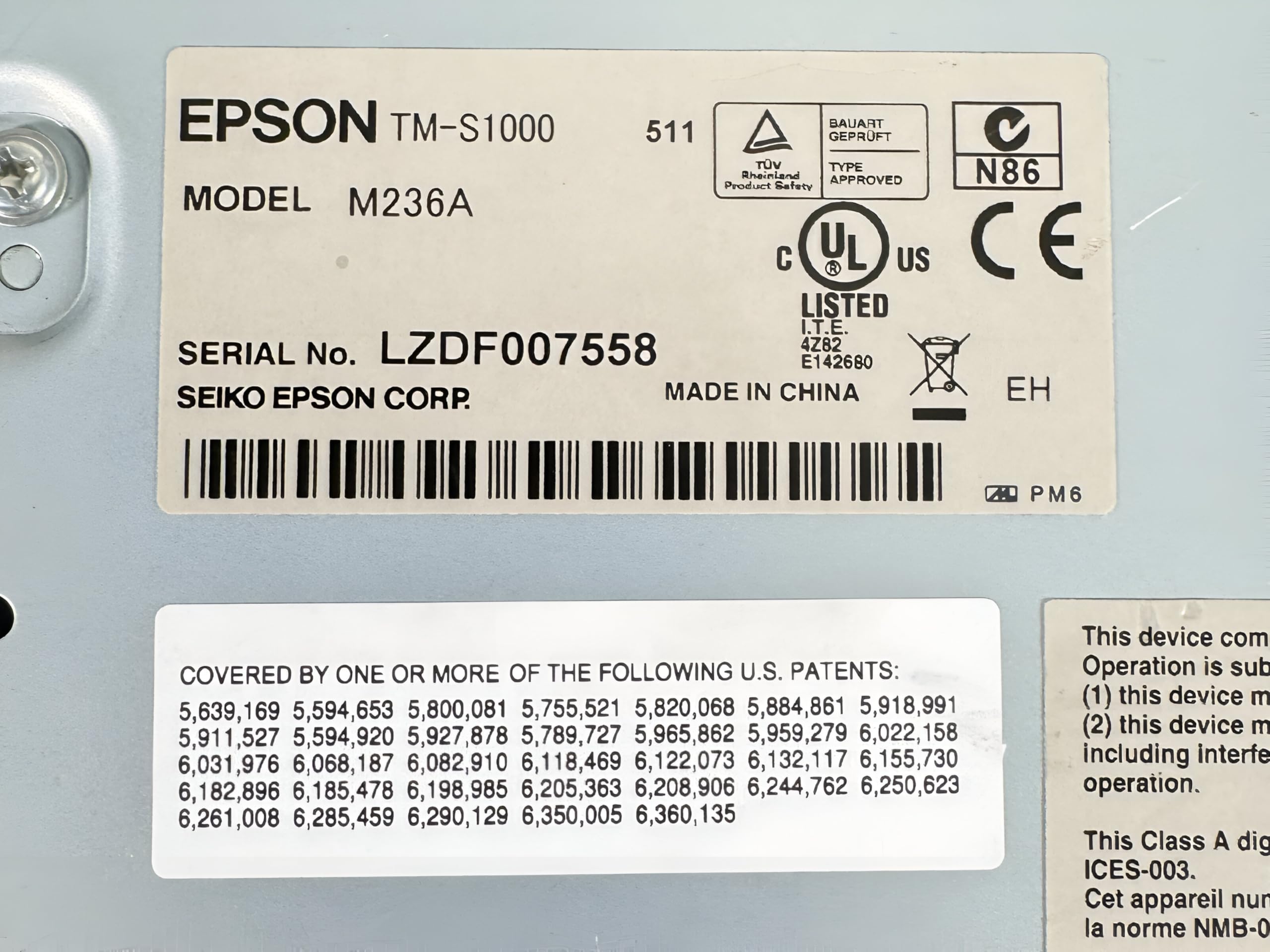 FUJITSU SCANSNAP IX1400 BLK TAA Scanner 40PPM