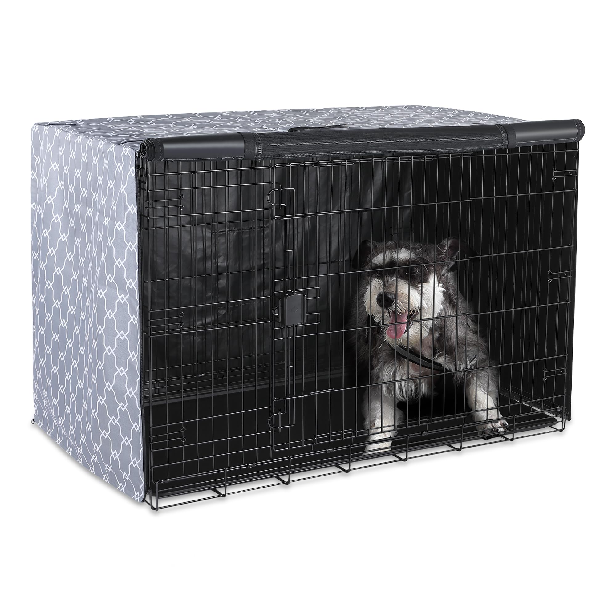 Amazon Basics, Coperture per gabbie per cani, 121.9 cm, Motivo