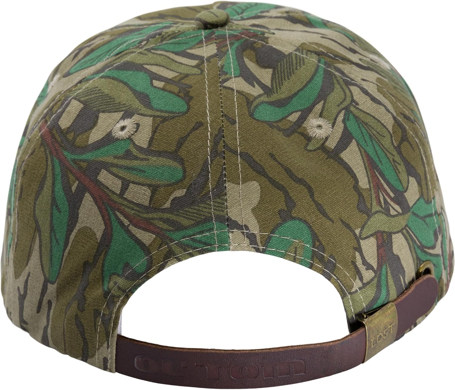 Drake Waterfowl Ol' Tom X Lost Goat Rope Hat - Mid Crown Cotton/Polyester Blend Hat with Adjustable Back Strap w/Brass Buckle