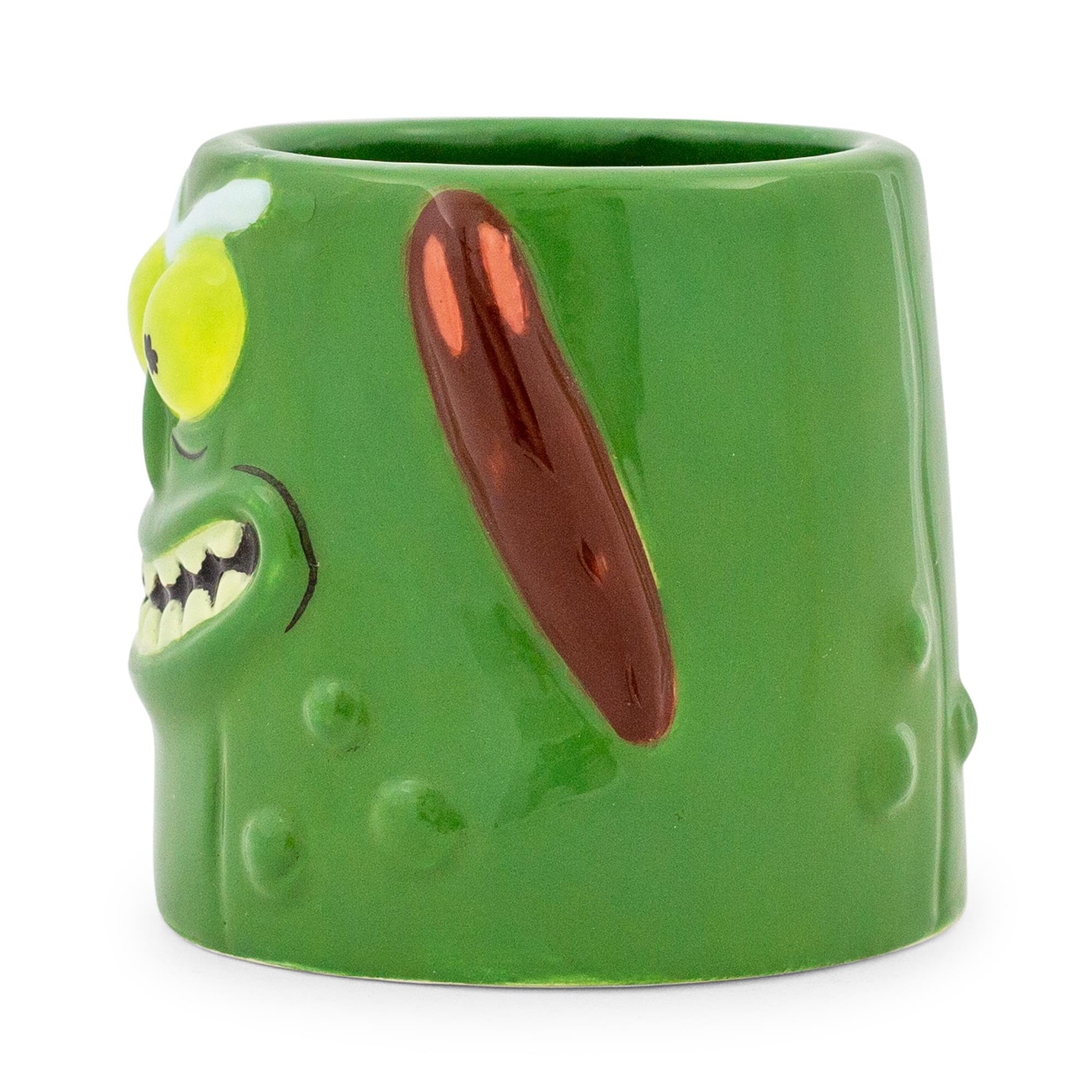 Amazon.com | Silver Buffalo Rick and Morty Pickle Rick Sculpted
