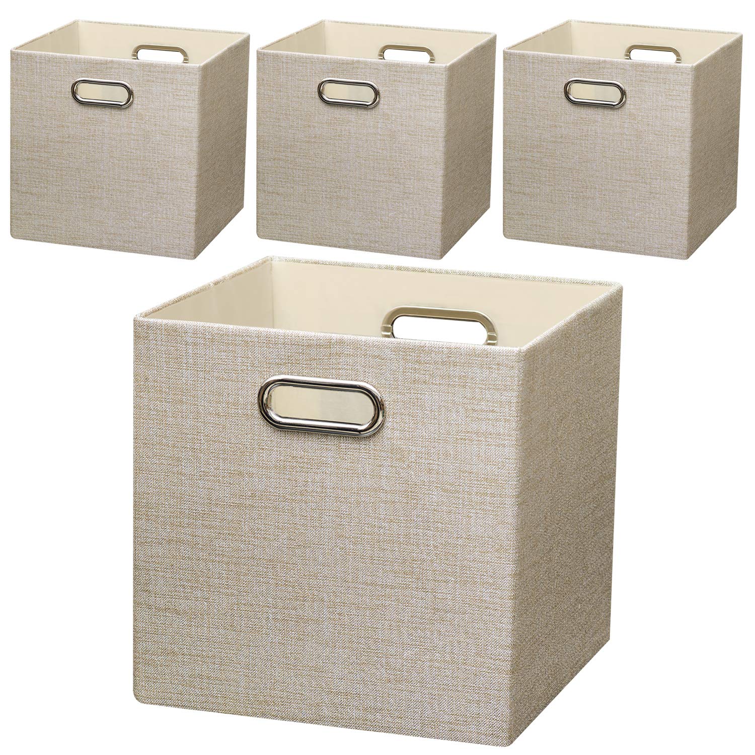 Buy Posprica Collapsible Storage Cube Basket Bins, Fabric Organizer