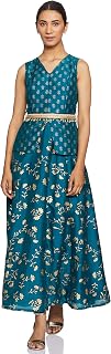 Women's silk Asymmetrical Hemline Kurta
