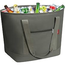 LHZ.K Jumbo Insulated Cooler Bag - Beautiful Soft Insulated Tote Bag