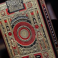Vista 3 de High Victorian - Baraja de cartas rojas