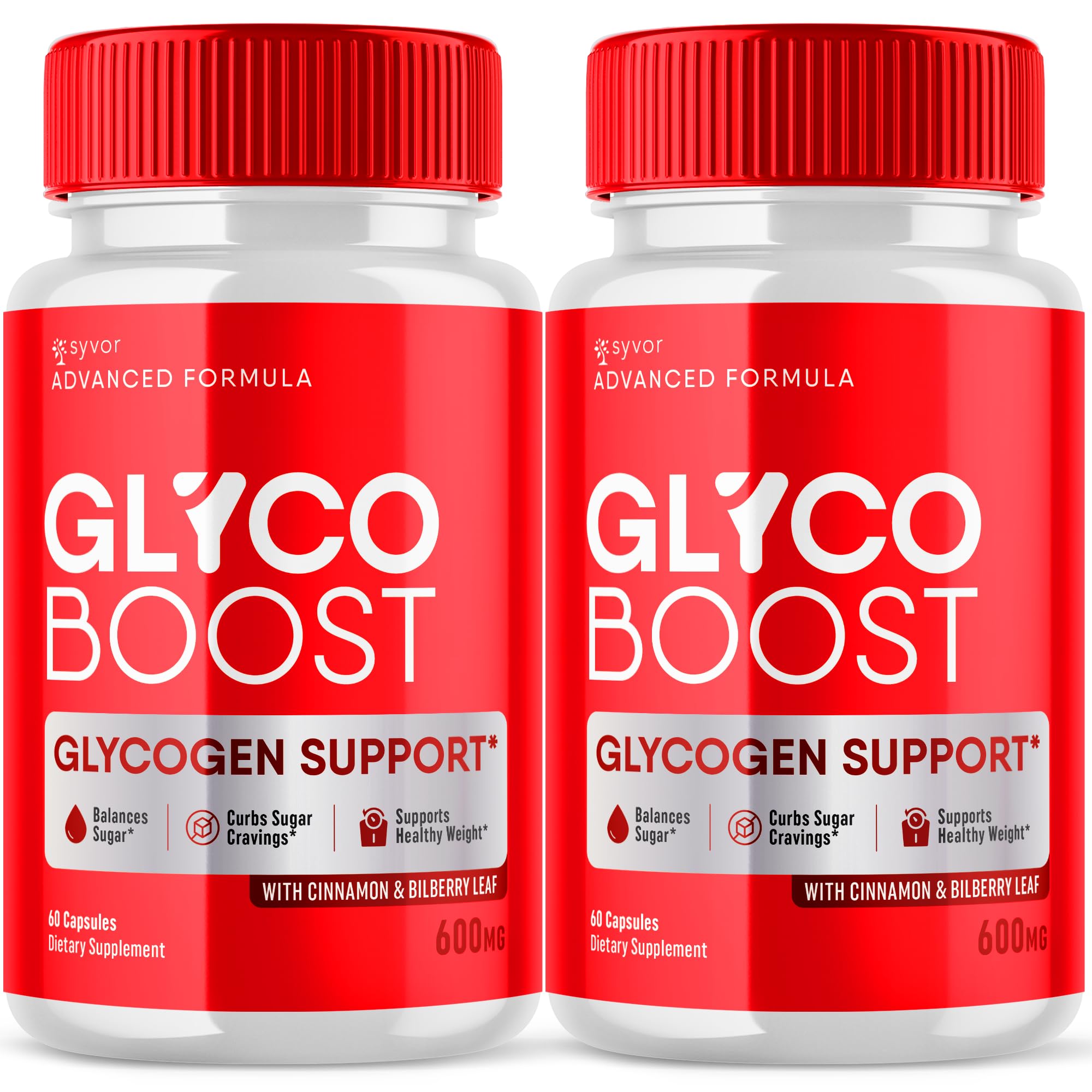 (2 Pack) Glyco Boost Glyco Optimizer, Glycoboost Maximum Strength Glycogen Pills, GlycoBoost Advanced Formula Blood Support Supplement Capsules, Glycoboost Natural Ingredient Supplement (120 Capsules)