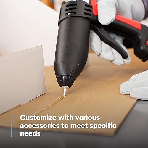 Miniatura 4 de 3M Aplicador adhesivo termofusible, AE GEN II, ligero, robusto y fácil de usar, 120 V, calentador autorregulable, soporte integrado, salida