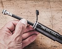 Vista 3 de Pro Bike Tool Mini Bike Pump - Compact and Portable Bicycle Tire Pump for Fast Inflation - Compatible with Presta and Schrader Valves - Lightweight