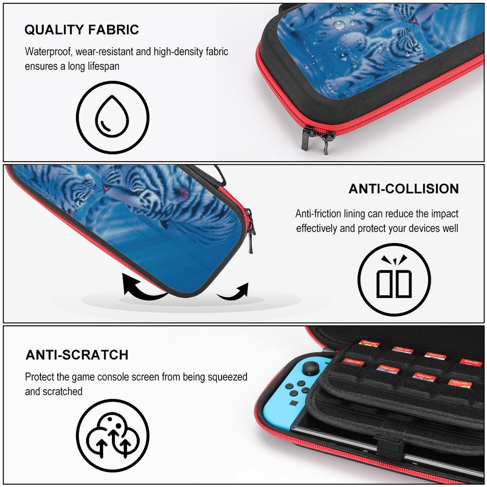 Amazon.co.jp: Switch用ケース ニンテンドースイッチケース 白虎
