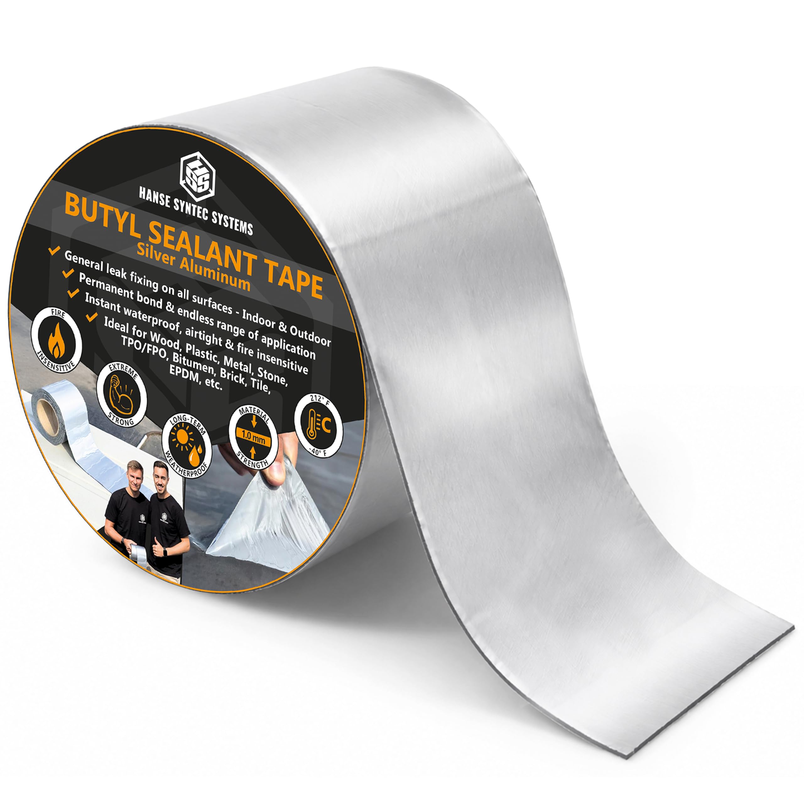 HSS Butyl Sealant Tape - 4 Inch x 50 Feet -1