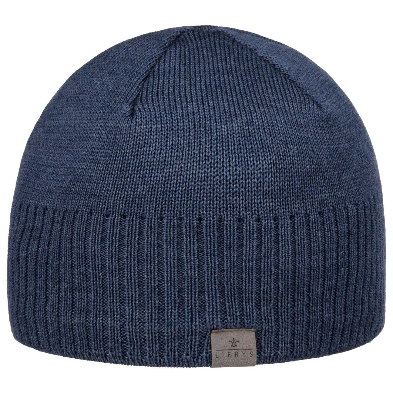 LIERYS Fine Rip Merino czapka Wyprodukowano w Niemczech Unisex Jesien Zima