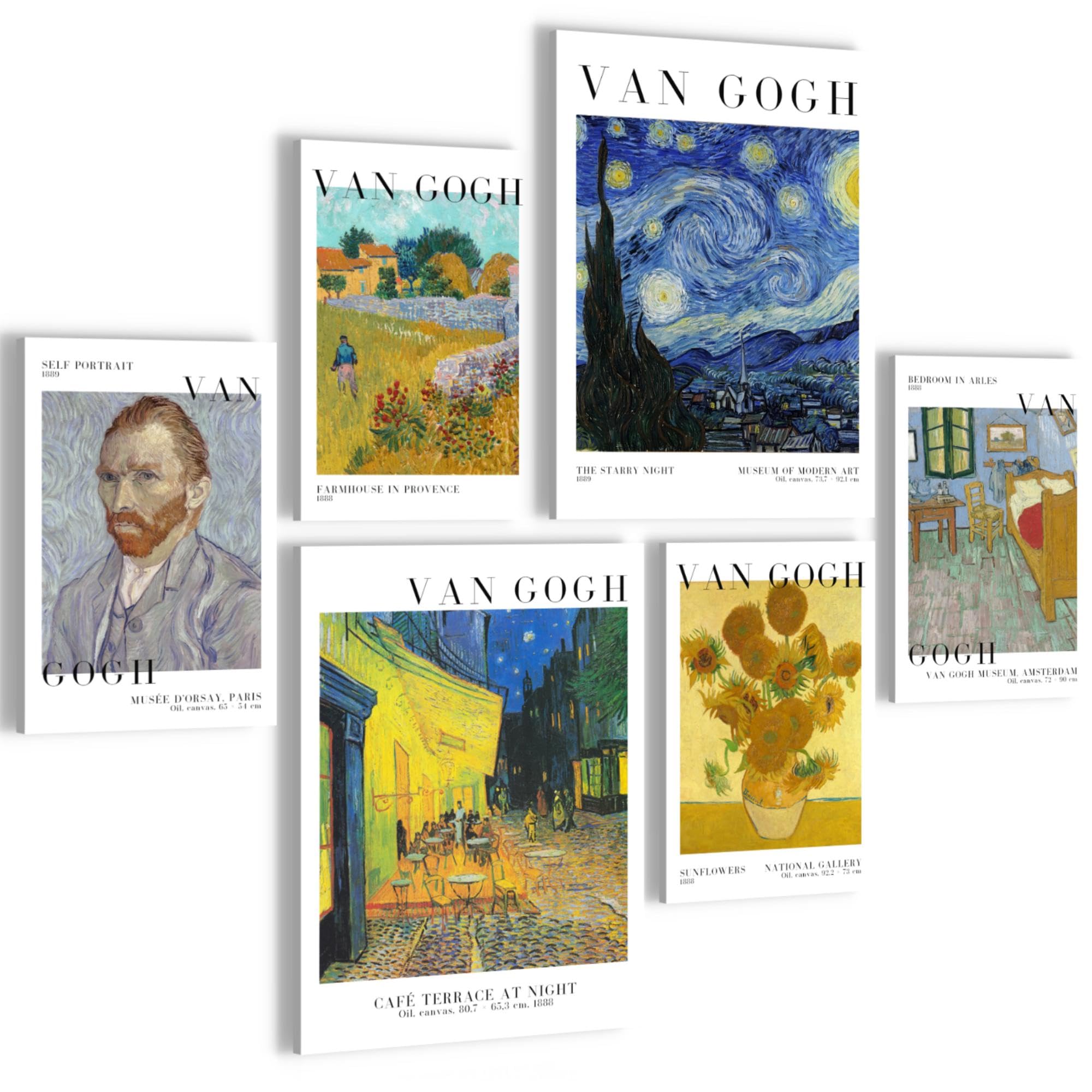 Novart Pictures Famous Painters Paintings - COMPLETELY READY TO HANG Wall pictures - Living Room Bedroom Office N034163a โ image 1