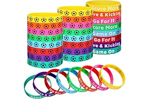 Civaner Soccer Silicone Bracelets Bulk