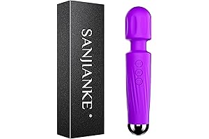 Vibrator Wand with 8 Speeds and 20 Patterns