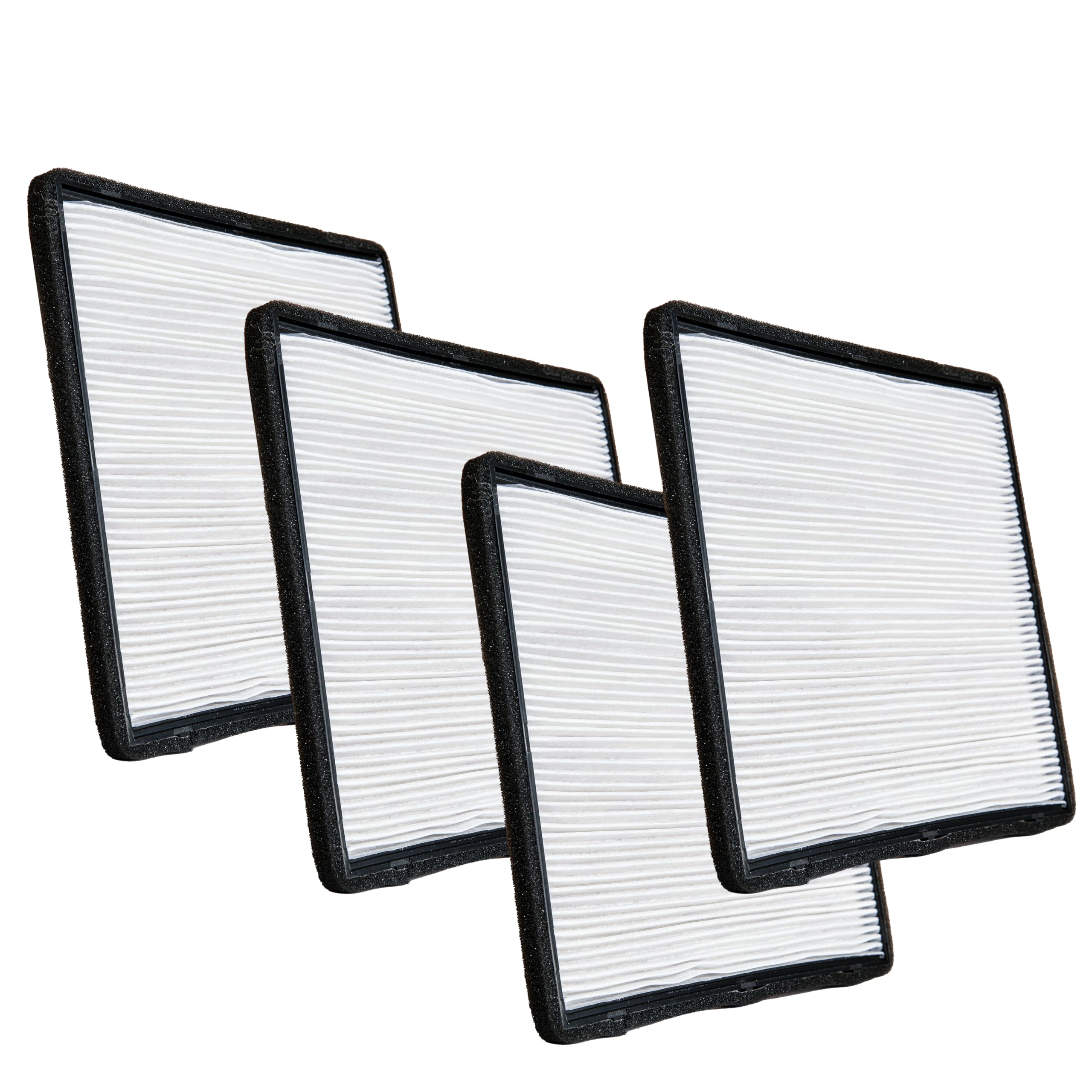 LENMISO Cabin Filter Compatible with Kenworth T660 T680 T800 T880 Peterbilt 387 567 579 Replace PA30269 S-9034 F37-1018 (Pack of 4)