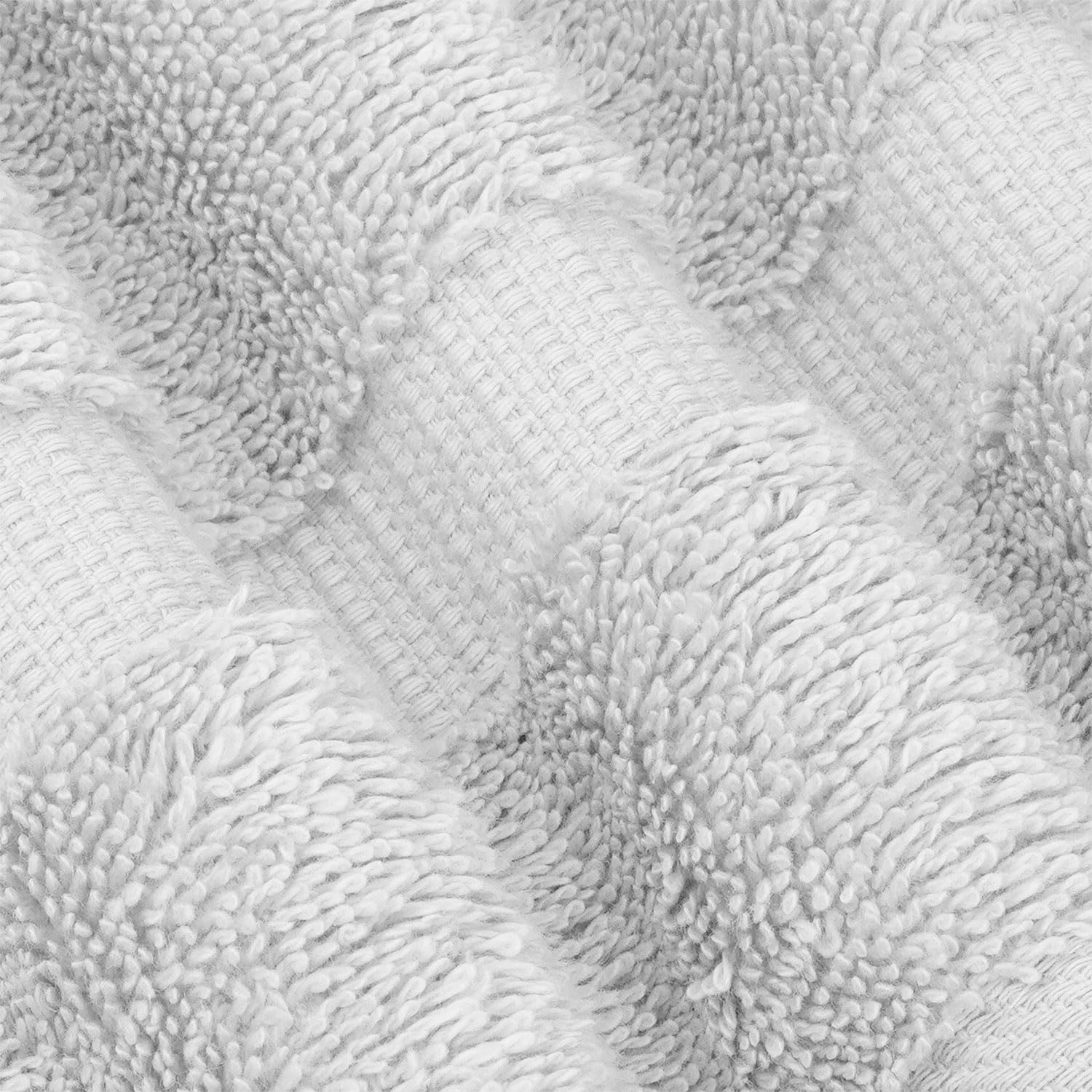 Chakir Turkish Linens 100% Cotton Premium Turkish Towels for Bathroom, 2 Large Bath Towels, 2 Hand Towels, 2 Washcloths (6-Piece Towel Set, Wedgewood)